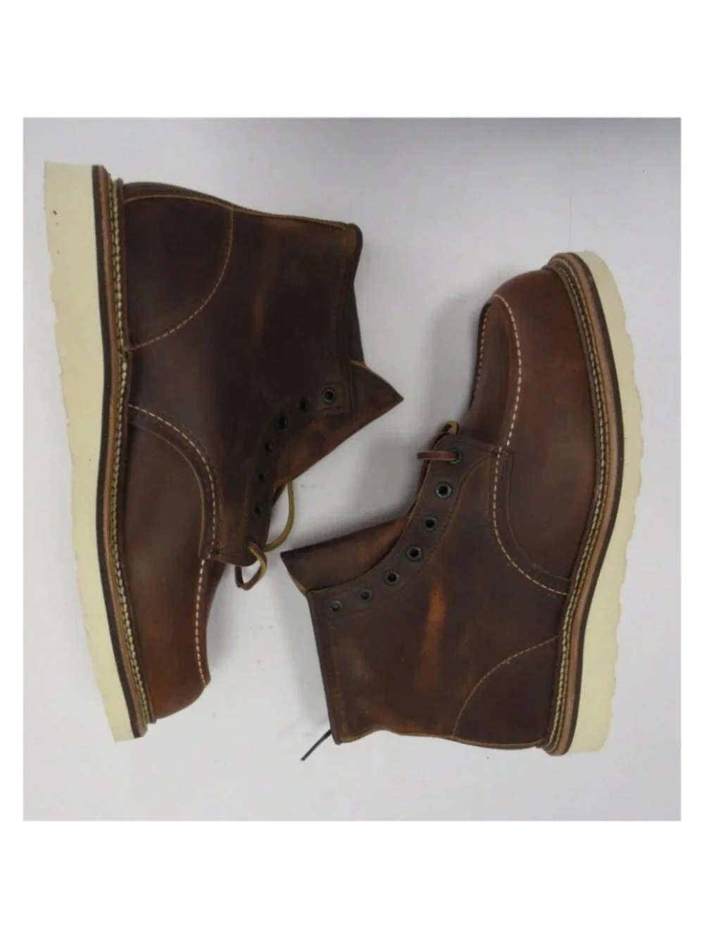 Red Wing Shoes Boots 11 D 1907 Copper Leather Moc Heritage Work NEW